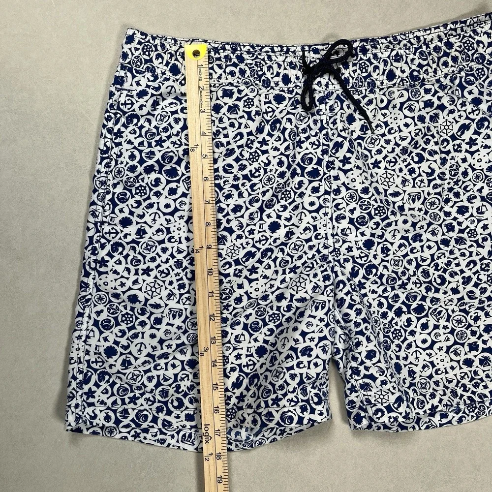 Brooks Brothers Men's Blue Montauk Seashell Lined 6